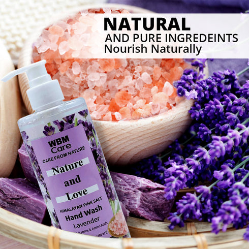 Nature & Love Liquid Hand Wash Lavender - 13.5 fl oz | WBM CARE